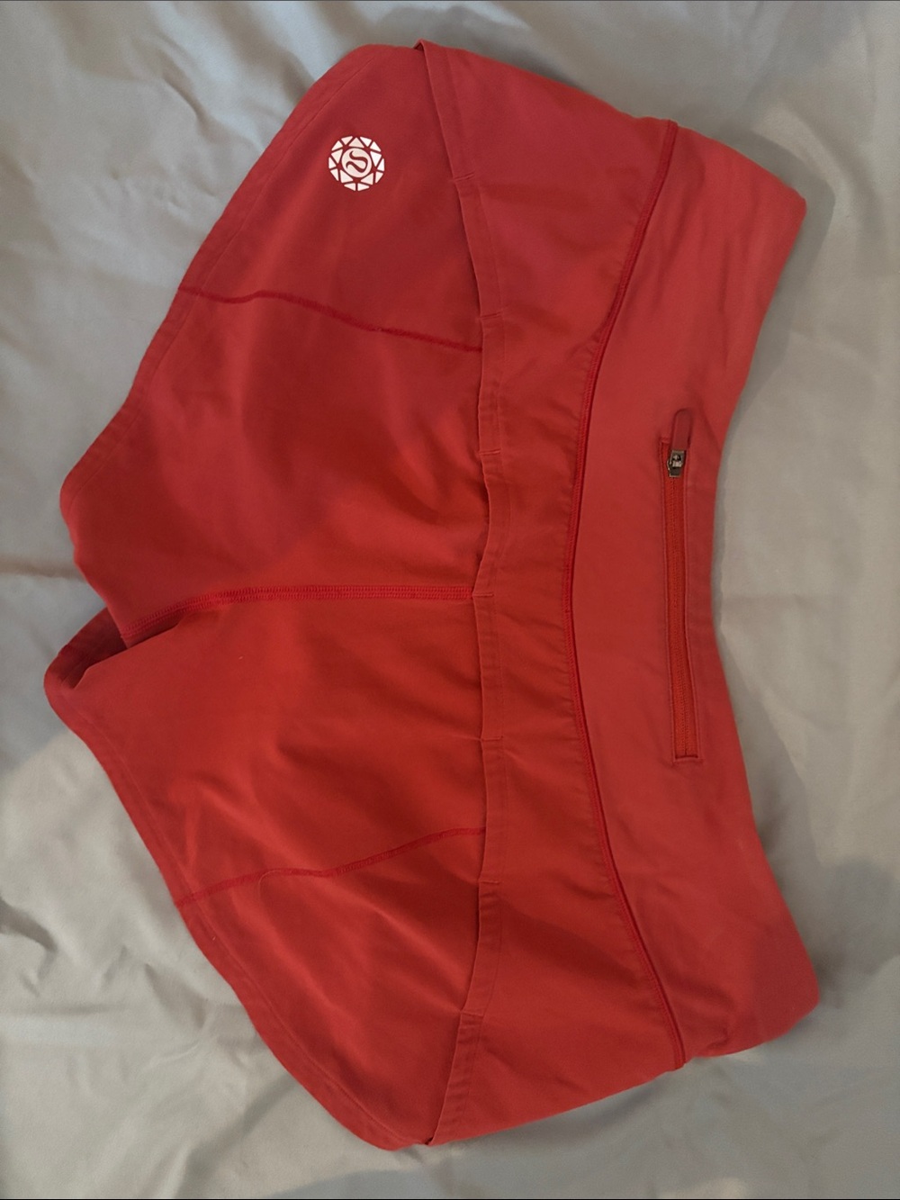 lululemon athletica Burnt Orange Athletic Shorts Seawheeze Exclusive!